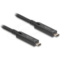 DeLOCK Câble USB-C optique actif Noir, 5 mètres, 8K