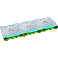 Lian Li UNI FAN SL FLEX 120 (pack de 3) ventilateurs de boîtier RGB  Blanc, 3 pièces, 120 x 124.5 x 28 mm, PWM