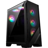 MSI MAG FORGE 120A AIRFLOW boîtier midi tower Noir | 2x USB-A | RGB | Window