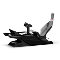 Res-Tech X1 Cockpit, Simulateur de course Noir/Noir brillant, Châssis aluminium