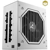 Sharkoon Rebel P20 750 White alimentation  Blanc, 1x 12VHPWR, 4x PCIe, gestion des câbles