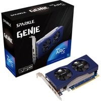 Sparkle Intel® Arc A380 GENIE, Carte graphique Bleu foncé, 1x HDMI, 2x Mini-DisplayPort