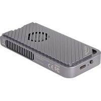 DeLOCK Boîtier SSD M.2 NVMe USB-C 40 Gbps, Boîtier disque dur Gris, avec ventilateur