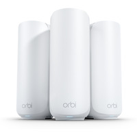 Netgear Netg Orbi 370 3pack Dual-Band WiFi 7 Mes, Routeur maillé Blanc