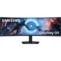 Samsung Odyssey G9 G91F 49" Moniteur UltraWide gaming  Noir, 2x HDMI, DisplayPort, 2x USB-A, USB-B, 144 Hz