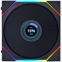 Lian Li UNI FAN TL 140 LCD ventilateur de boîtier RGB  Noir, 140 x 144 x 28 mm