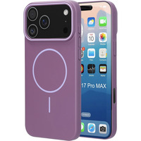 Mobiparts iPhone 17 Pro Max - Slim Line MagSafe Case, Housse smartphone Violet