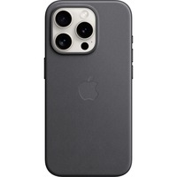 Apple Coque en tissage fin avec MagSafe pour iPhone 15 Pro, Housse/Étui smartphone Noir