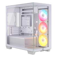 Corsair 2800X RS-R ARGB boîtier mini tower Blanc | 1x USB-A | 1x USB-C | Window
