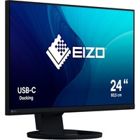 EIZO EV2480-BK 24" Moniteur Noir, 60,5 cm (23.8"), 1920 x 1080 pixels, Full HD, LED, 5 ms, Noir