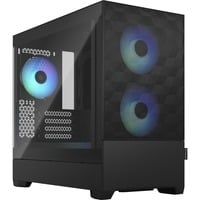 Fractal Design Pop Mini Air RGB boîtier midi tower Noir | 2x USB-A | RGB | Verre Trempé