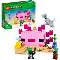 LEGO Minecraft - La maison axolotl, Jouets de construction 21247