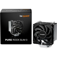 be quiet! Pure Rock Slim 3 Refroidisseur CPU Aluminium, PWM 4 broches