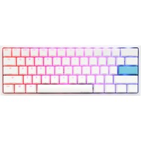 Ducky One 2 Pro Mini RGB clavier gaming mécanique Blanc, Layout BE (AZERTY), Cherry MX2A Silent Red, 60%