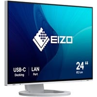 EIZO EV2495-WT 24.1" Moniteur Blanc, HDMI, DisplayPort, 3x USB-A 3.2 (5 Gbit/s), USB-B, 2x USB-C 3.2 (5 Gbit/s), RJ-45