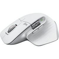 Logitech MX Master 3S business, Souris Gris clair, 200 à 8000 dpi, Bluetooth Low Energy