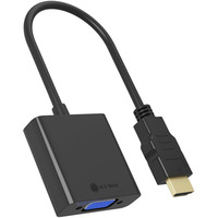 ICY BOX IB-AC502a HDMI vers VGA, Adaptateur Noir