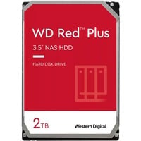 WD  Red Plus, 2 To, Disque dur WD20EFPX, SATA 600, 24/7, AF)