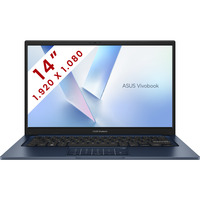 ASUS Vivobook 14 (X1404VA-EB1251W) 14" PC portable  Bleu foncé | Core i7-1355U | Iris Xe Graphics | 16 Go | SSD 512 Go
