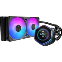 Cooler Master MasterLiquid 240 Atmos II LCD ARGB, Watercooling Noir
