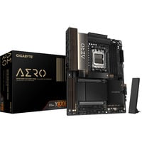 GIGABYTE X870E AERO X3D DARK WOOD carte mère socket AM5 Noir/bois, VRM numérique 16+2+2 phases, jusqu’à 9000 Hz DDR5 (OC), 2x PCIe 5.0 + 2x PCIe 4.0, Wi-Fi 7, LAN 5 GbE, USB 4, AMD, Emplacement AM5, AMD Ryzen 7000 Series, AMD Ryzen 8000 Series, AMD Ryzen 9000 Series, Emplacement AM5, DDR5-SDRAM, 256 Go