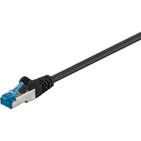 goobay Câble réseau Cat.6A Noir/Bleu, 50 mètres, S/FTP, RJ-45