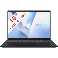 ASUS Vivobook 16 (M1607KA-MB5NDW) 16" PC portable Copilot+  Bleu foncé | Ryzen AI 5 330 | Radeon Graphics | 16 Go | SSD 512 Go