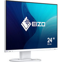 EIZO FlexScan EV2410R 24.1" Moniteur Blanc, HDMI, DisplayPort, DVI-D, VGA, 4x USB-A, USB-B