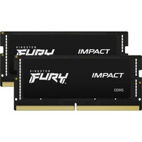 Kingston FURY Impact 32 Go DDR5-5600 (2x 16 Go) mémoire PC portable Noir, KF556S40IBK2-32, SO-DIMM