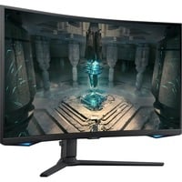 SAMSUNG Odyssey G6 S32BG650EU 32" Moniteur gaming  Noir, 2x HDMI, 1x DisplayPort, 2x USB-A 3.2 (5 Gbit/s), 1x RJ-45, 240 Hz