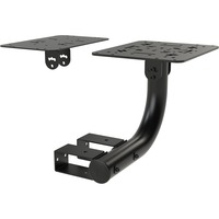 Trak Racer Kit de support Flight Simulator Noir, 2 pièces