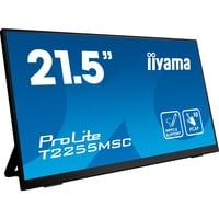 iiyama ProLite T2255MSC-B1 21.5" Moniteur Noir, 1x DisplayPort, 1x HDMI, 2x USB-A