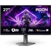 AOC AGON PRO AG276UZD 26.5" 4K Ultra HD Moniteur gaming Noir, 1x DisplayPort, 2x HDMI, 1x USB-C, 240 Hz