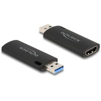 DeLOCK HDMI Video Capture Stick USB-A, Adaptateur Noir