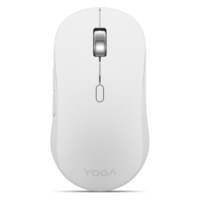 Lenovo Yoga Silent Bluetooth Mouse, Souris Blanc/gris, Bluetooth 5.3, 4000 DPI, silencieuse