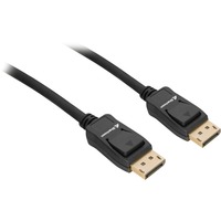 Sharkoon DisplayPort, Câble Noir, 3 mètres, 8K