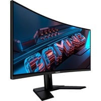 GIGABYTE G34WQCP 34" Moniteur UltraWide gaming  Noir, 180 Hz, HDMI, DisplayPort, Audio, AMD FreeSync