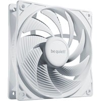 be quiet! Pure Wings 3 PWM high-speed ventilateur de boîtier Blanc, 120 x 120 x 25 mm, Ventilateur, 12 cm, 2100 tr/min, 101,2 m³/h, Blanc