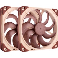 Noctua NF-A14x25 G2 PWM Sx2-PP ventilateurs de boîtier 2 pièces, 140 x 140 x 25 mm