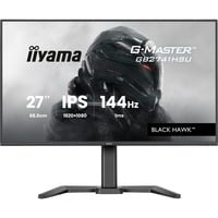 iiyama G-Master Black Hawk GB2741HSU-B1 27" Moniteur gaming  Noir, 144 Hz, HDMI, DisplayPort, USB, audio, AMD Free-Sync