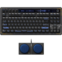 8BitDo clavier gaming Noir/Bleu, Layout États-Unis, Kailh Box Jellyfish Pro Glaze