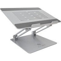 ICY BOX Support pour ordinateur portable IB-NH300 Gris, Supports de Laptop, Argent, Aluminium, Silicone, 43,2 cm (17"), 3 kg, 15 cm