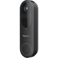 Reolink Sonnette D340B avec piles, Sonnette de porte Noir, 4MP