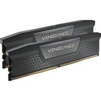 Corsair 64 GB DDR5-6000 (2x 32 GB) Dual-Kit, Mémoire vive Noir, CMH64GX5M2D6000C40, Vengeance, RGB, XMP 3.0