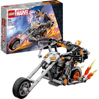 LEGO Marvel - Ghost Rider Mech & moTorbike, Jouets de construction 