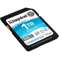 Kingston Canvas Go! Plus 1 To SDXC, Carte mémoire Noir, UHS-I U3, Class 10, A2