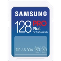 SAMSUNG PRO Plus 128 Go SDXC, Carte mémoire Blanc