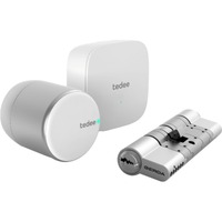 Tedee Smart lock + GERDA SLR Cilinder + Bridge set, Bundle Blanc, 30 - 61 mm / 37 - 68 mm