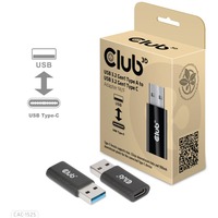 Club 3D USB-C 3.2 > USB-A 3.2 Gen 1, Adaptateur Noir