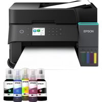 Epson EcoTank ET-3950 all-in-one, Imprimante multifonction Noir, Numérisation, copie, Wi-Fi, jusqu'à 3 ans d'encre inclus